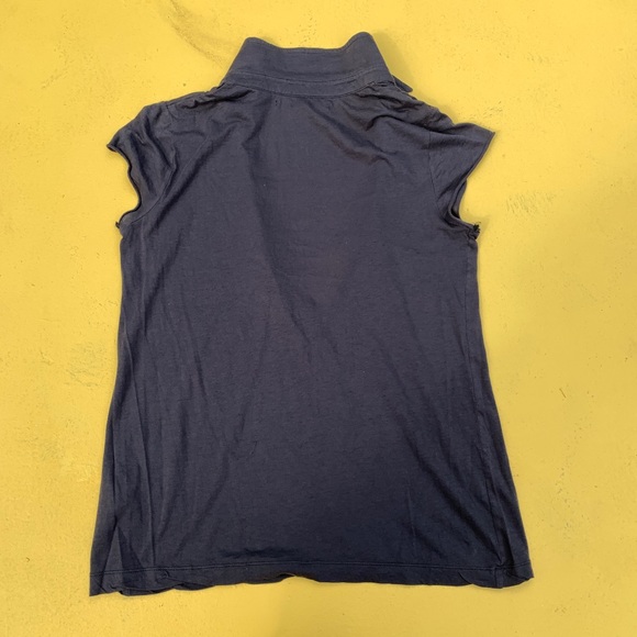 Ruehl 925 blouse beaded top layer short sleeve M - Picture 9 of 10